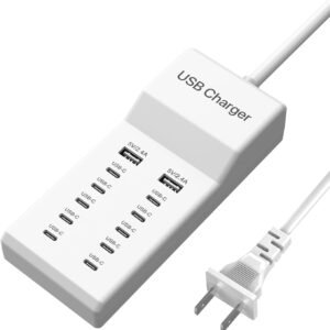multi port fast charging station (usb charging hub)