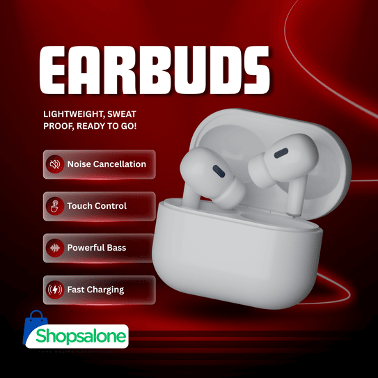 red modern earbuds amazon product image (1)