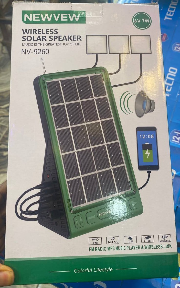 Wireless Solar Speaker